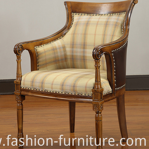 High Back Lounge Armchair